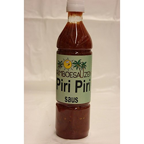 Rimboesauzen Piri Piri Saus 500ml Flasche (Chili Sauce) von Rimboesauzen