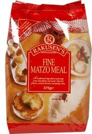 Matzemehl - Matzoh Meal, Koscher Matzemehl Rakusen's Matzo Meal, Fein matzahmeal für Kuchen Koscher für Pessach 375g von Rimmon