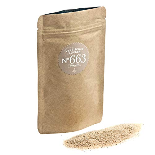 Bio Arabischer Zucker N°663 | Großpackung 500g | perfekt für Obstsalat von Rimoco