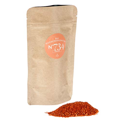 Bio Hähnchengewürz N°734 | Großpackung 500g |würzig &pikant | für knuspriges Paprika Hähnchen von Rimoco