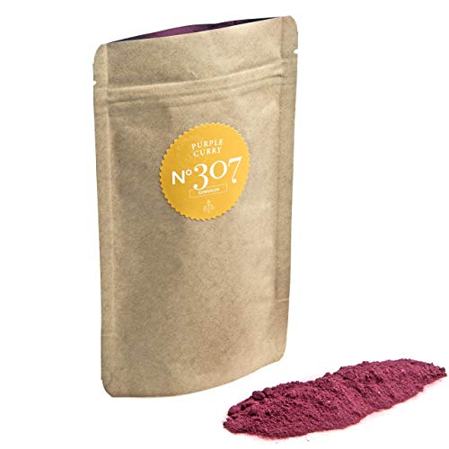 Rimoco N°307 BIO PURPLE CURRY gemahlen - Fruchtige & intensive Curry Gewürzmischung mit echten Hibiskusblüten | Bio Anbau (DE-ÖKO-007) | 500g in Kraftpapier Zip-Beutel von Rimoco
