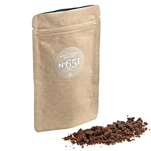 Muscovado Rohrzucker N°651 |Großpackung 1kg| edle nussige Karamellnote von Rimoco