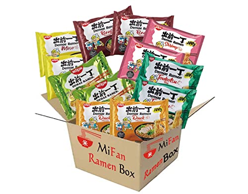 MiFan Ramen Box - Das Familienliebling mit 15 Stück Nissin Instant-Ramen Deame für eine Geschmacksexplosion – 5 verschiedene Geschmacksrichtungen. MiFan Ramen Box - Das Familienliebling mit 15 Stück Nissin Instant-Ramen Deame für eine Geschmacksexplosion – 5 verschiedene Geschmacksrichtungen. von RinTalen