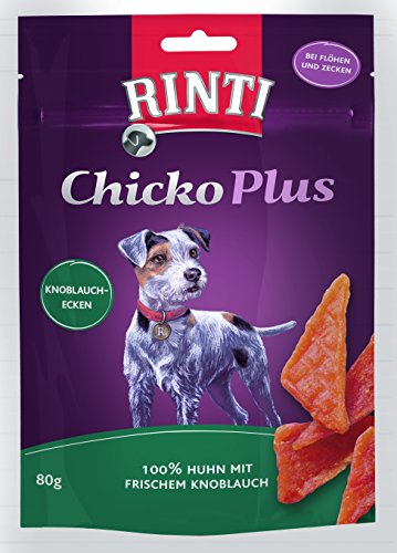 Rinti | Extra Snack Chicko Knoblauchecken | 12 x 80 g von Rinti