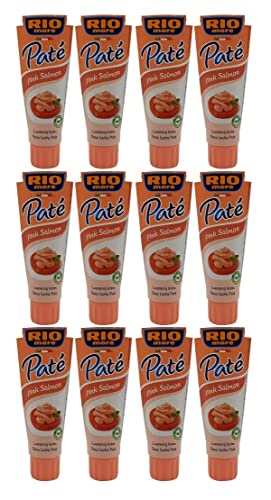 12x Rio Mare Patè Salmone Rosa Lachs Thunfischcreme 100g Streichfähige Lachscreme Aufstrich von Rio Mare