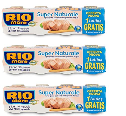 12x Rio Mare Super Naturale Tonno 56g Thunfisch Natürlichen von Rio Mare