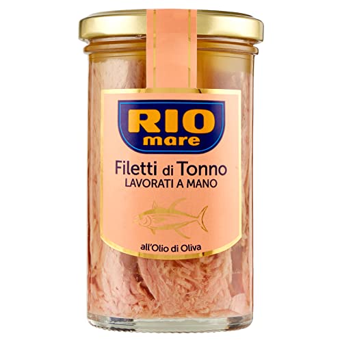 3x Rio Mare Filetti di Tonno in Olio di oliva Thunfischfilets in Olivenöl handgemacht 250g von Rio Mare