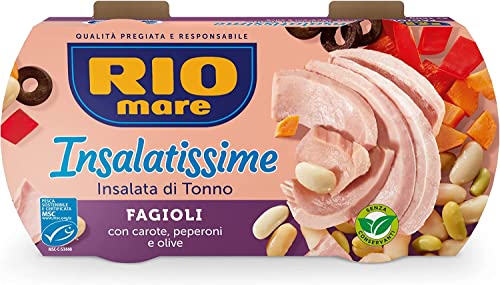 3x Rio Mare Insalatissime fagioli e tonno Mischung aus Bohnen und Thunfisch (2x 160g) von Rio Mare