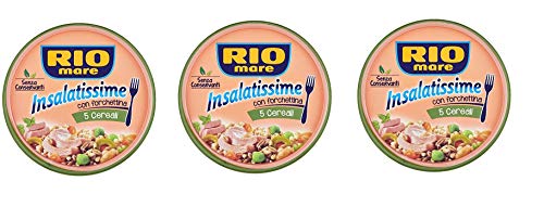 3x Rio mare Insalatissime tonnoe e 5 cereali Thunfisch mit 5 Getreide 220g von Rio Mare