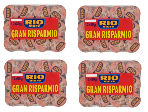 48x Rio Mare Tonno all'Olio di Oliva Thunfisch in Olivenöl 80g von Rio Mare