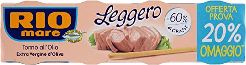 6x Rio Mare Leggero Tonno olio oliva 4x 60g Thunfisch in Olivenöl Licht -60% Fett 6x Rio Mare Leggero Tonno olio oliva 4x 60g Thunfisch in Olivenöl Licht -60% Fett von Rio Mare