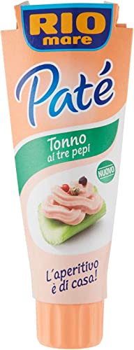 6x Rio Mare Patè Tonno 3 tre pepi Thunfischcreme 3 paprika 100g Streichfähiges von Rio Mare