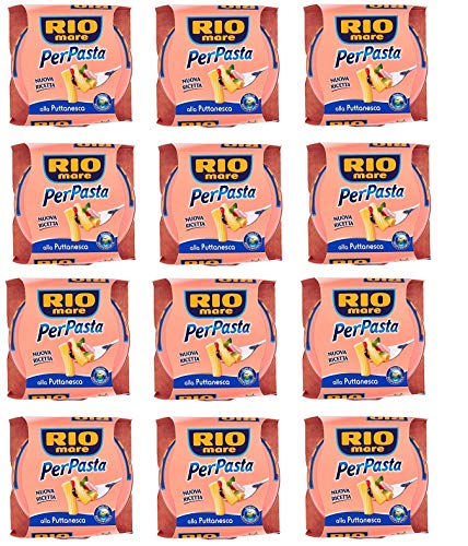 6x Rio Mare Per Pasta Puttanesca Thunfisch in Olivenöl mit Gemüse 2x 160g von Rio Mare