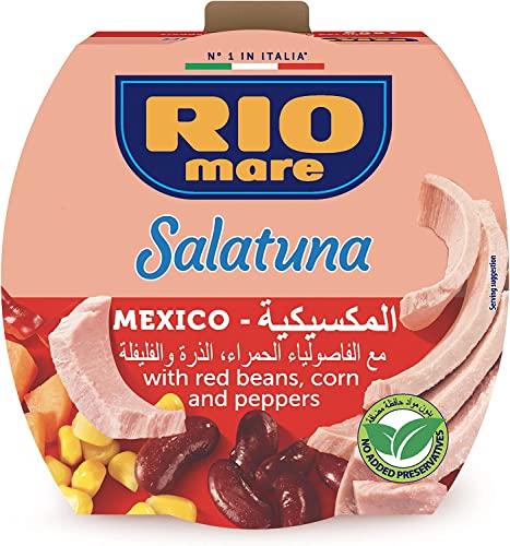 6x Rio Mare Tonno Insalatissime Messicana Thunfisch rote Bohnen, Mais & Paprika von Rio Mare