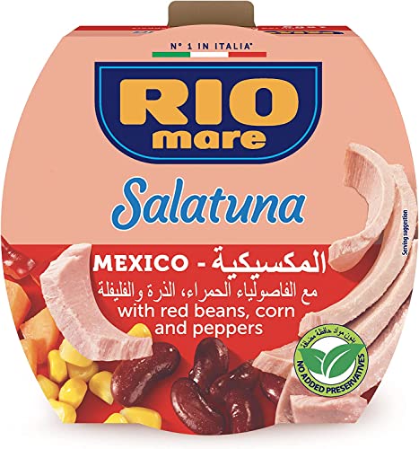 6x Rio Mare Tonno Insalatissime Messicana Thunfisch rote Bohnen, Mais & Paprika 6x Rio Mare Tonno Insalatissime Messicana Thunfisch rote Bohnen, Mais & Paprika von Rio Mare