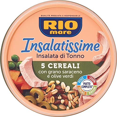 6x Rio mare Insalatissime tonno e e 5 cereali Thunfisch mit 5 Getreide 220g von Rio Mare