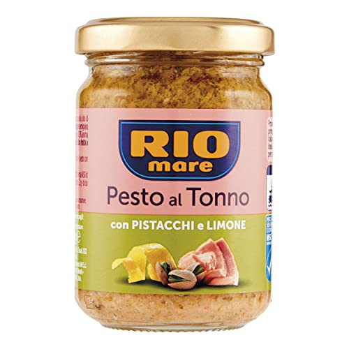 Rio Mare Pesto al Tonno con Pistacchi e Limone Thunfischpesto mit Pistazien und Zitrone 130g von Rio Mare