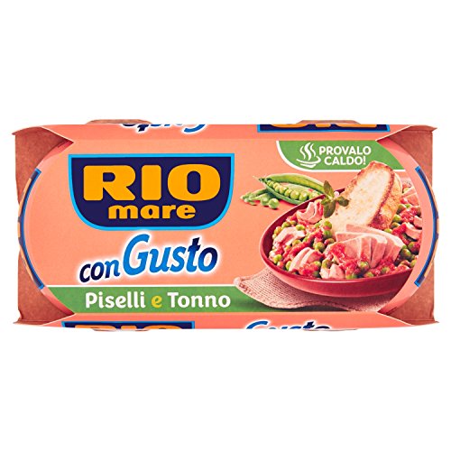 Rio Mare Piselli e Tonno fertiggerichte Thunfisch Erbsen 2x160g Instant food von Rio Mare