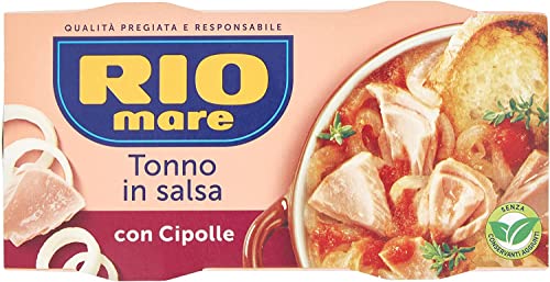 Rio Mare - Thunfisch in Zwiebel-Thunfisch-Sauce, Fertiggericht sogar scharf, 2 Dosen à 160 g von Rio Mare