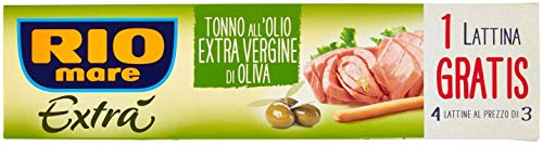 Rio Mare Tonno olio extra vergine di oliva Thunfisch natives Olivenöl 12x80g von Rio Mare