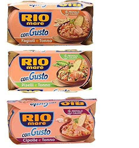 TESTPAKET Rio Mare con gusto fertiggerichte Thunfisch Instant food ( 6 x 160g ) von Rio Mare