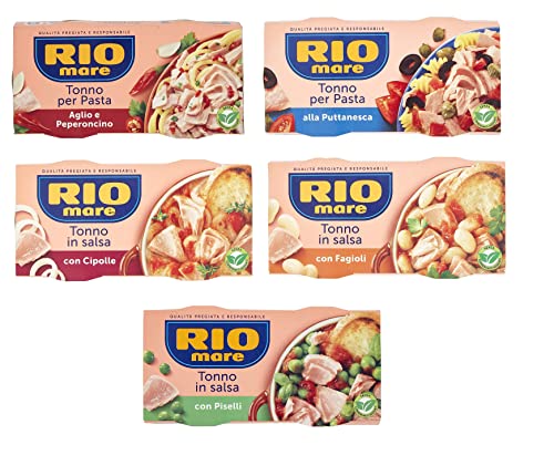 Testpaket Rio Mare Per Pasta Thunfisch in Olivenöl 10x 160g Testpaket Rio Mare Per Pasta Thunfisch in Olivenöl 10x 160g von Rio mare