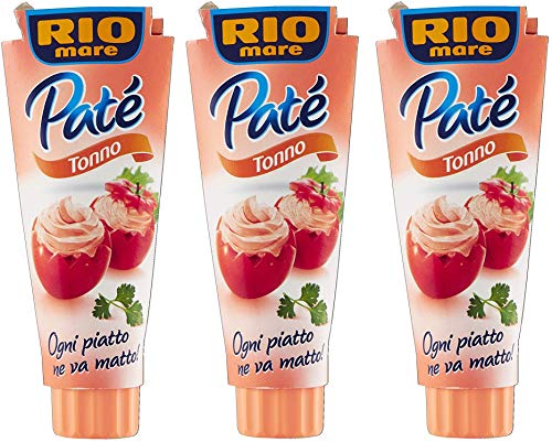 3x Rio Mare Paté Tonno Thunfischcreme 100 gr Brotaufstrich Streichfähiges snack von Rio Mare