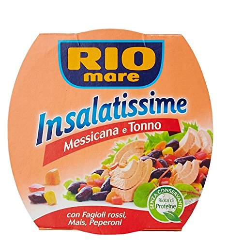 Rio Mare Tonno Insalatissime Messicana Thunfisch rote Bohnen, Mais & Paprika von Rio Mare