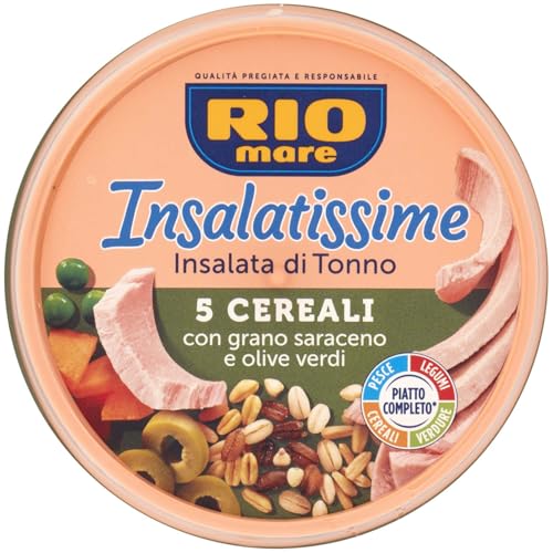 Rio mare Insalatissime tonnoe e 5 cereali Thunfisch mit 5 Getreide 220g Rio mare Insalatissime tonnoe e 5 cereali Thunfisch mit 5 Getreide 220g von Rio Mare