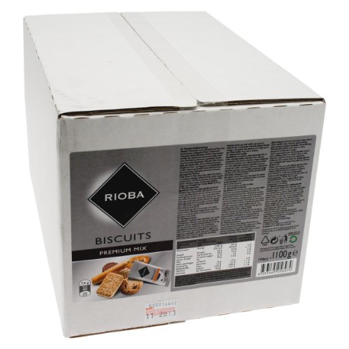 Rioba Premium Mix Biscuits, Premium Gebäckmischung, 144 Stück von Rioba