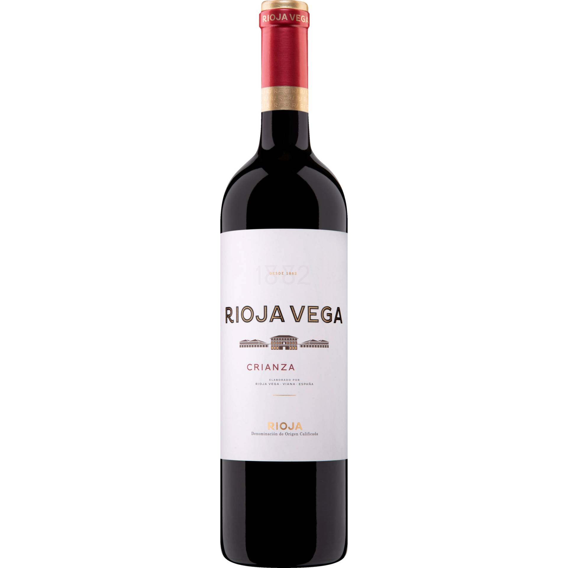 Rioja Vega Rioja Crianza, Rioja DOCa, Rioja, 2021, Rotwein Rioja Vega Rioja Crianza, Rioja DOCa, Rioja, 2021, Rotwein von Rioja Vega, S.A., Viana, Spain