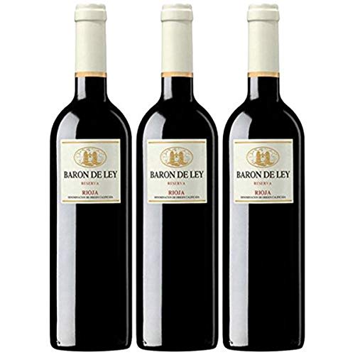 Baron de Ley Rioja Reserva kräftig fruchtig würzig 750ml 3er Pack von Rioja