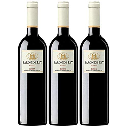 Baron de Ley Rioja Reserva kräftig fruchtig würzig 750ml 3er Pack Baron de Ley Rioja Reserva kräftig fruchtig würzig 750ml 3er Pack von Rioja