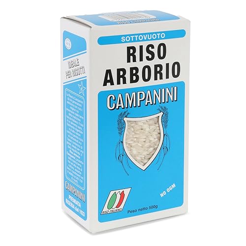 ‎Risera Campanini Risotto Reis 500 g – Risottoreis aus Italien, Riso Arborio Reis, cremiges Risotto von ebaney
