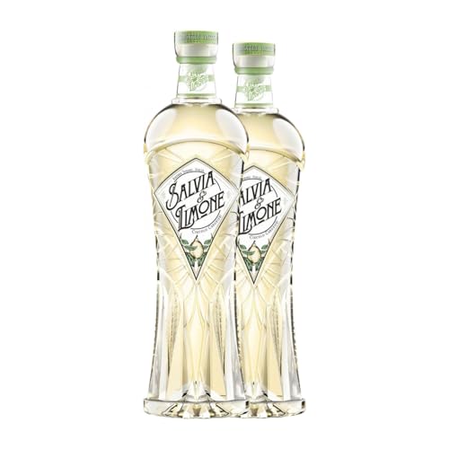 Liköre Riserva Carlo Alberto Liquore Salvia & Limone 70 cl (Karton mit 2 Flaschen von 70 cl) von Riserva Carlo Alberto