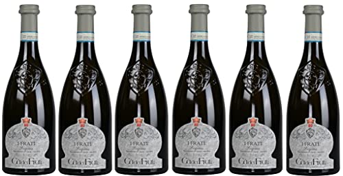 6er Paket Cà dei Frati I Frati Lugana DOC 2020, Lombardei, Weißwein Italien (6 x 0,75 l) von Riserva Privata