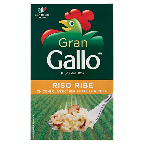 Riso Gallo Chicchi Ricchi Ribe superfeiner Reis 1 Kg Italienisch Parboiled von Riso Gallo