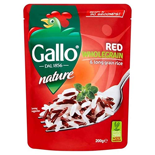 Riso Gallo Micro Pouch Red wholegrain rice pouch 200g von Riso Gallo