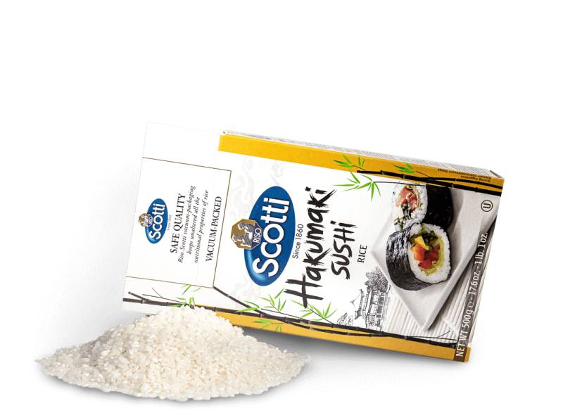 Scotti Sushi-Reis Hakumaki Sushi Rice 500 g von Riso Scotti