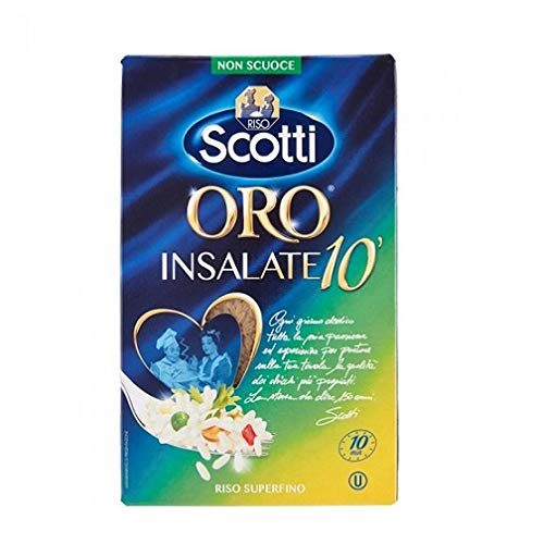 Riso scotti Oro Insalate superfeiner Reis 1 Kg Italienisch Parboiled von Riso Scotti