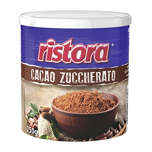 12x Ristora Cacao Zuccherato in polvere Gesüßtes Kakaopulver Gluten-frei Schokolade 250g 12x Ristora Cacao Zuccherato in polvere Gesüßtes Kakaopulver Gluten-frei Schokolade 250g von Ristora