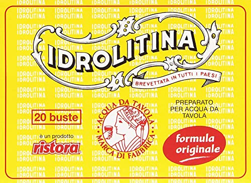 6x Ristora Idrolitina Erfrischungspulver für Mineralwasser 220 g zubereitetes Tischwasser 6x Ristora Idrolitina Erfrischungspulver für Mineralwasser 220 g zubereitetes Tischwasser von Ristora