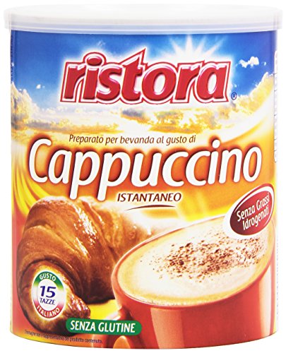 Ristora – Vorbereitet für Getränk an Geschmack-Cappuccino, für 15 Tassen, glutenfrei – 250 g Ristora – Vorbereitet für Getränk an Geschmack-Cappuccino, für 15 Tassen, glutenfrei – 250 g von Ristora