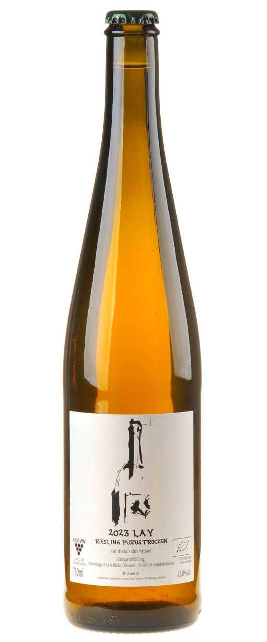 Rita & Rudolf Trossen Lay Purus Riesling trocken Bio 2019 von Rita & Rudolf Trossen