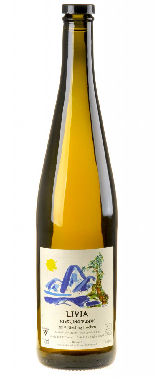 Rita & Rudolf Trossen Livia Purus Riesling trocken Bio 2019 von Rita & Rudolf Trossen