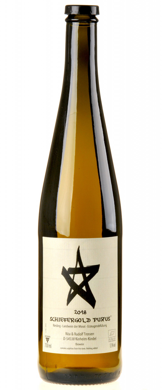 Rita & Rudolf Trossen Schiefergold Purus Riesling trocken Bio 2018 Rita & Rudolf Trossen Schiefergold Purus Riesling trocken Bio 2018 von Rita & Rudolf Trossen
