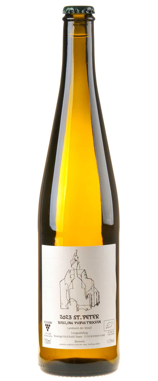 Rita & Rudolf Trossen St. Peter Purus Riesling trocken Bio 2023 von Rita & Rudolf Trossen