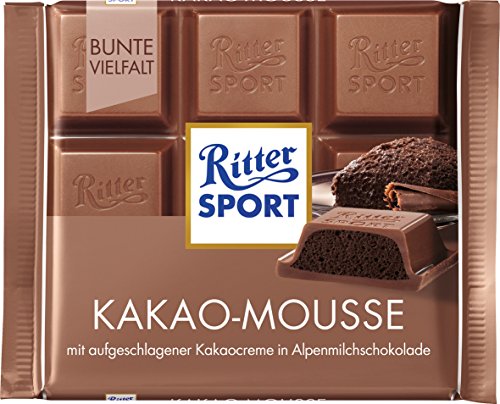 RITTER KAKAO-MOUSSE 100G TAFEL RITTER KAKAO-MOUSSE 100G TAFEL von Ritter Sport