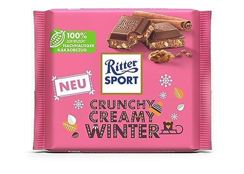 Ritter Sport 100 g Tafel Crunchy Creamy Winter, Limited Edition von Ritter Sport