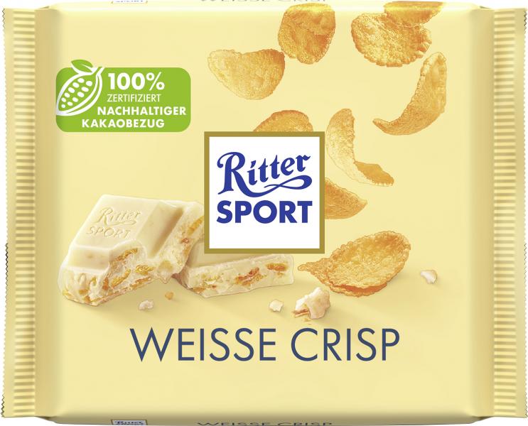 Ritter Sport Bunte Vielfalt Weiss + Crisp von Ritter Sport